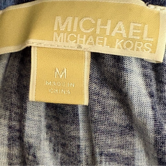 Michael Kors Navy and Light Blue Blouse - Picture 3 of 3